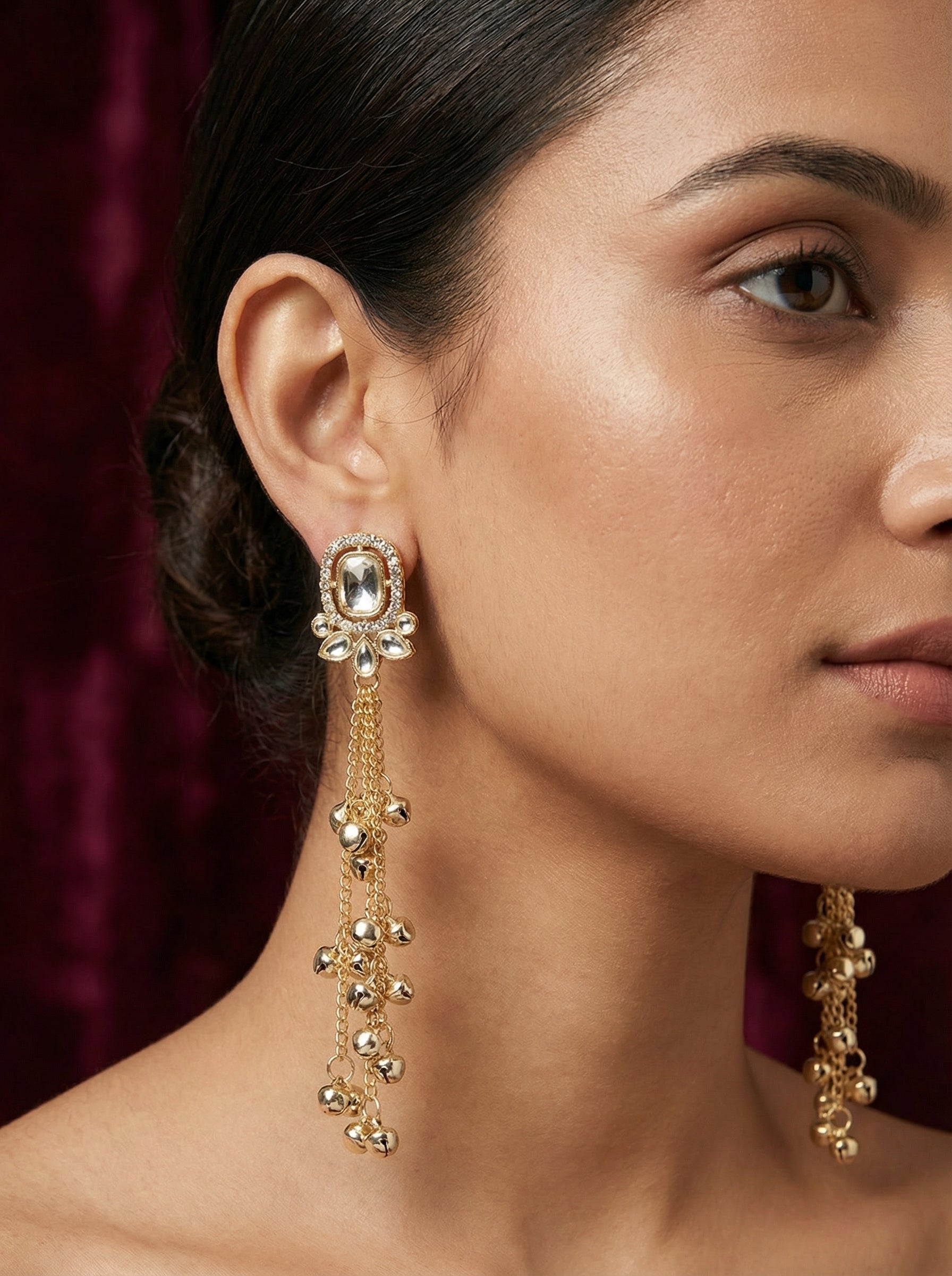 Vintage Gold Jhumkas