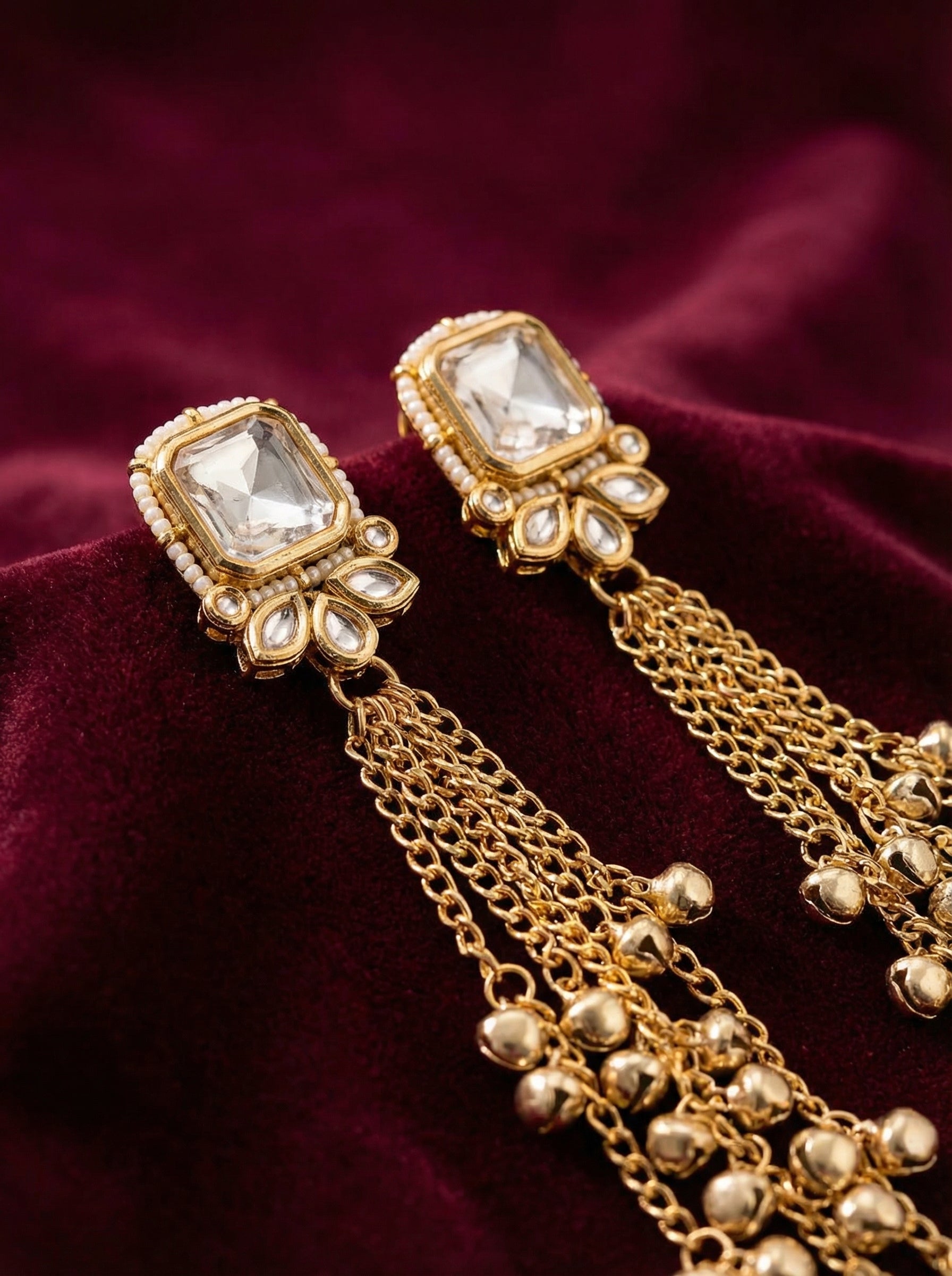 Vintage Gold Jhumkas