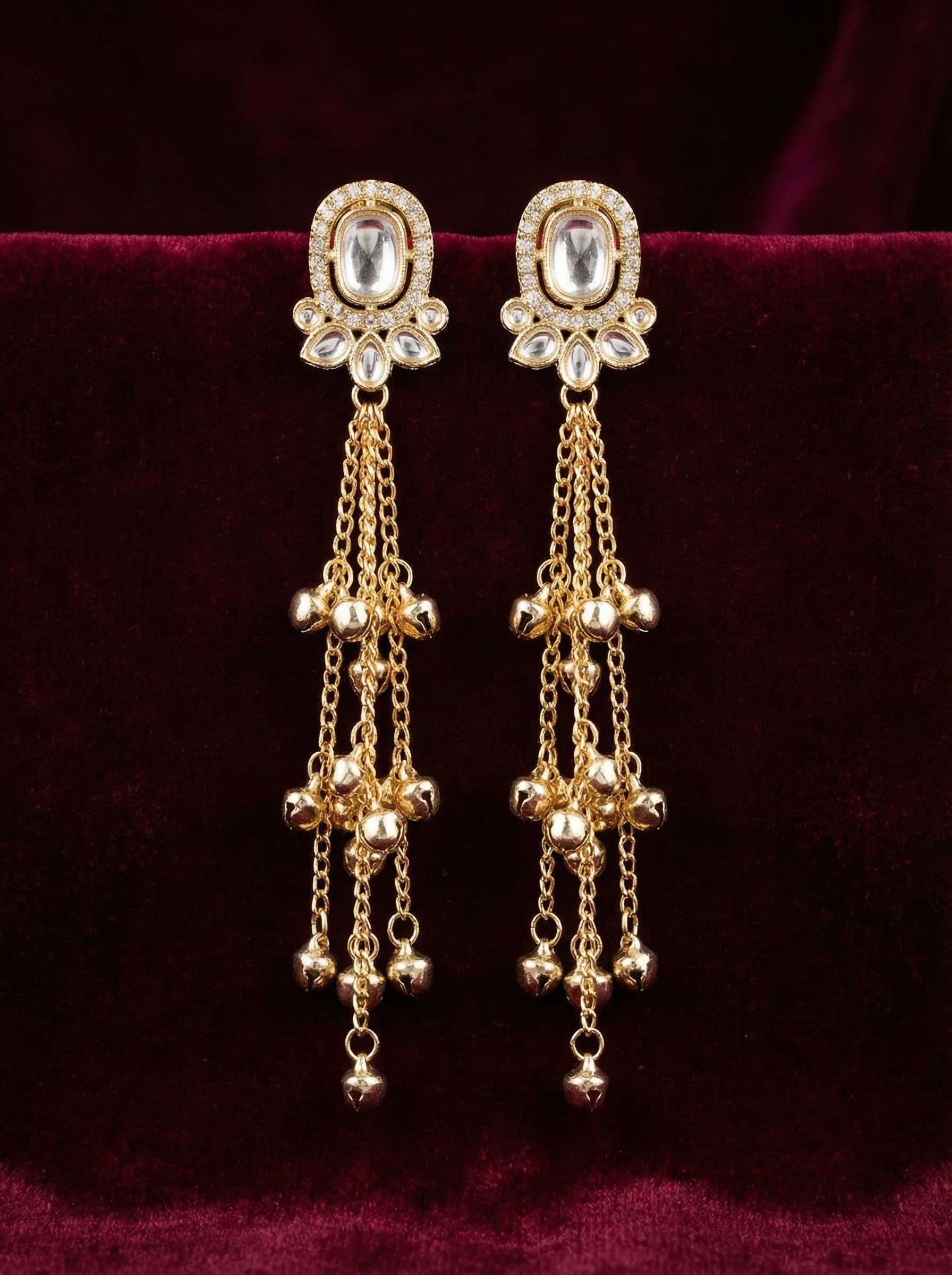 Vintage Gold Jhumkas