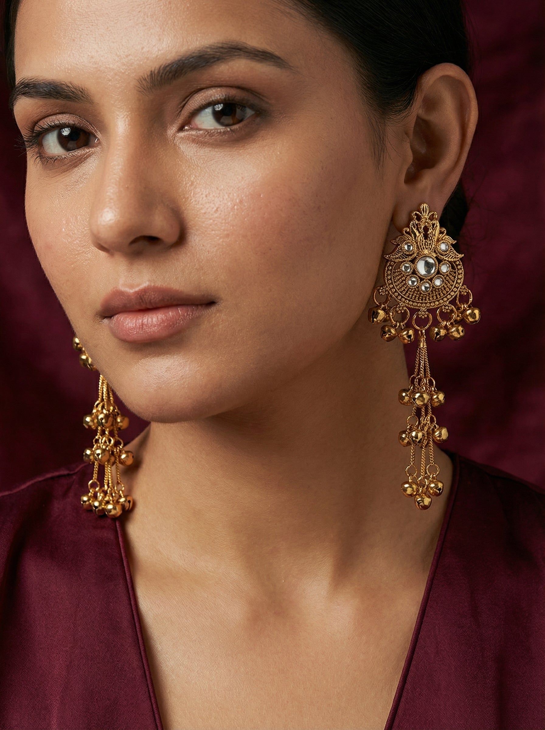 Ornate Golden Chandeliers