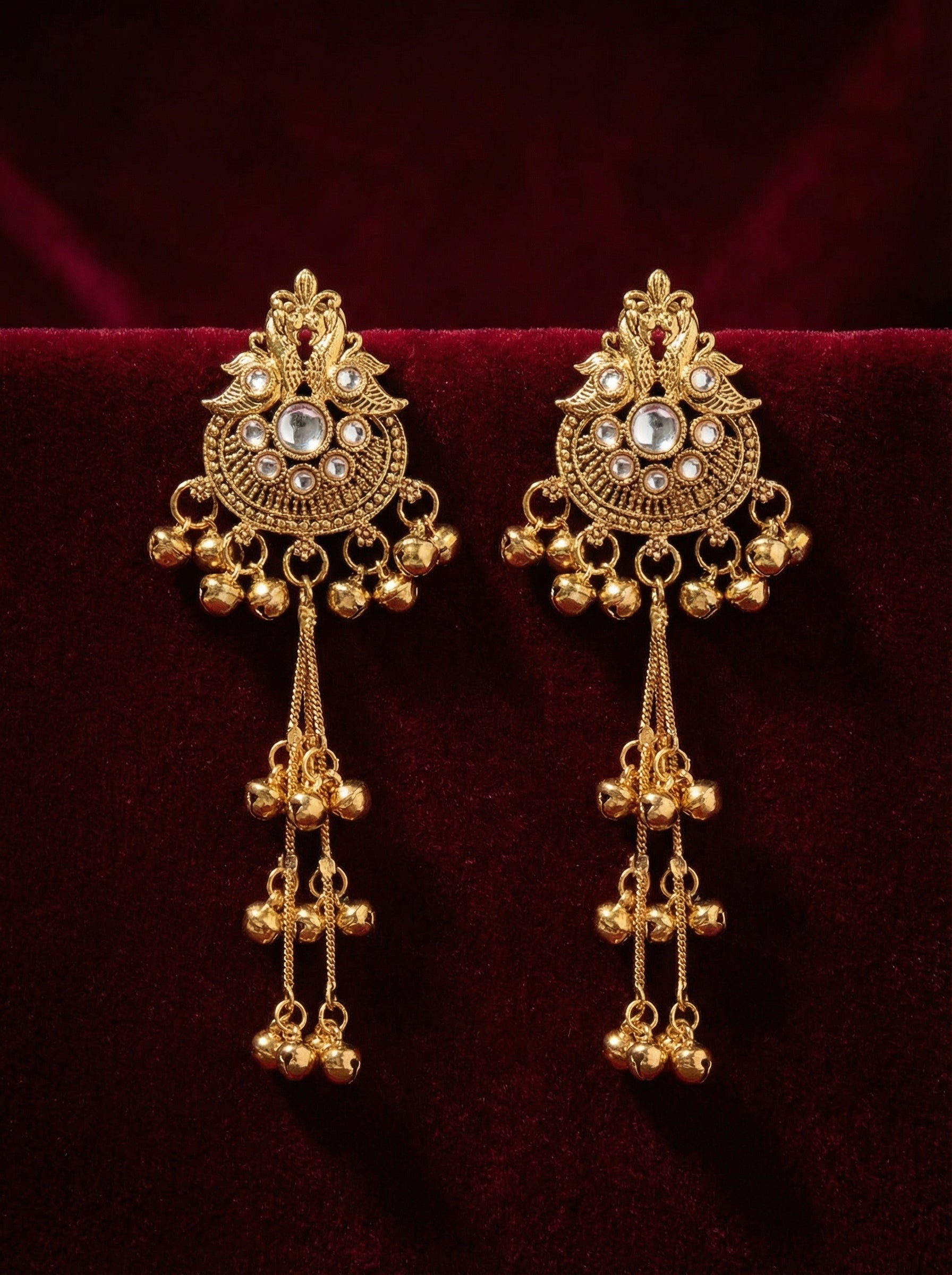 Ornate Golden Chandeliers