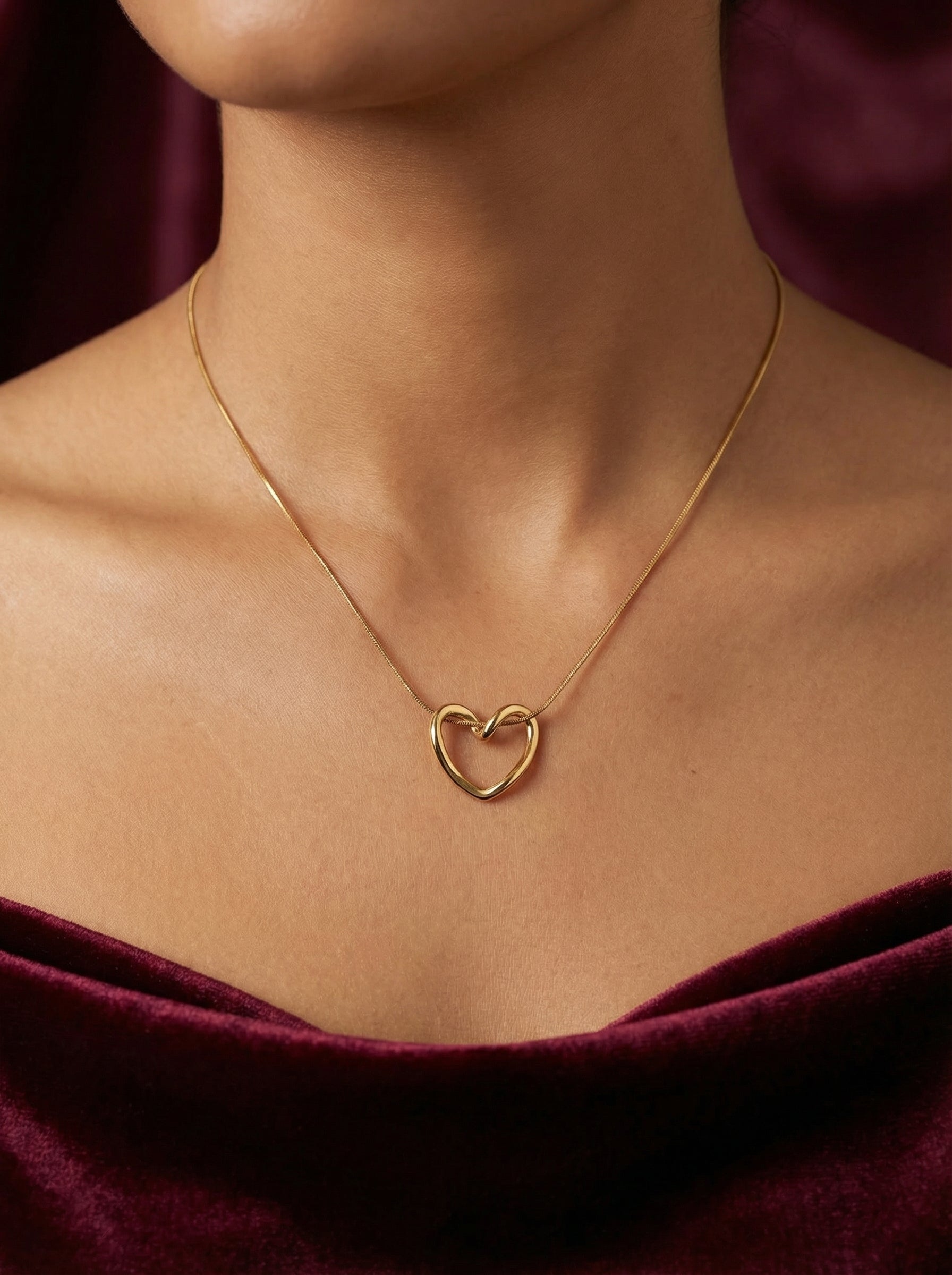 Golden Heart Pendant