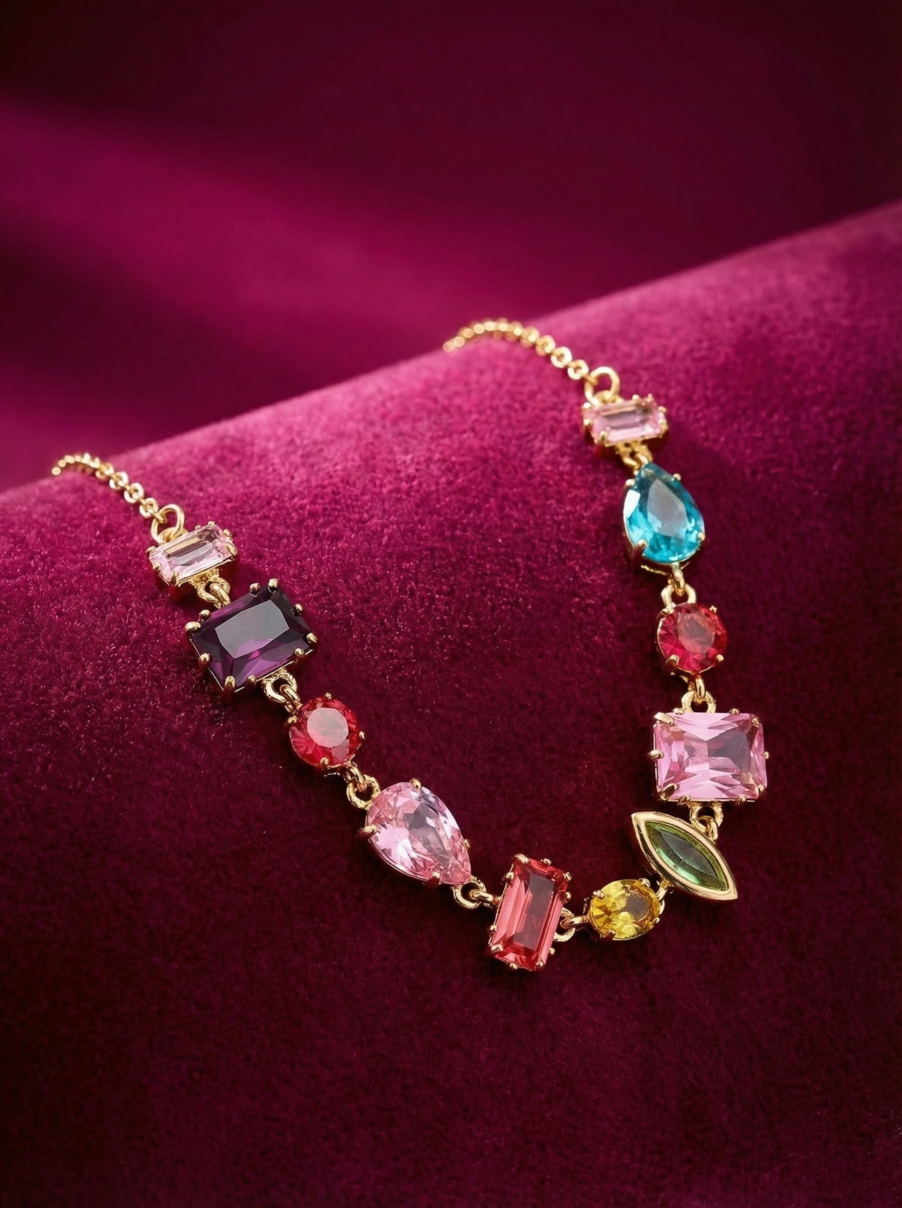 Rainbow Gemstone Cascade