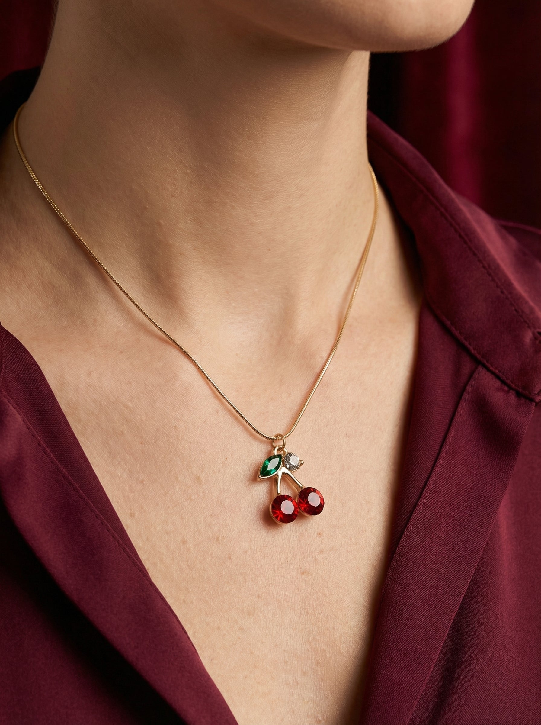 Cherry Charm Pendant