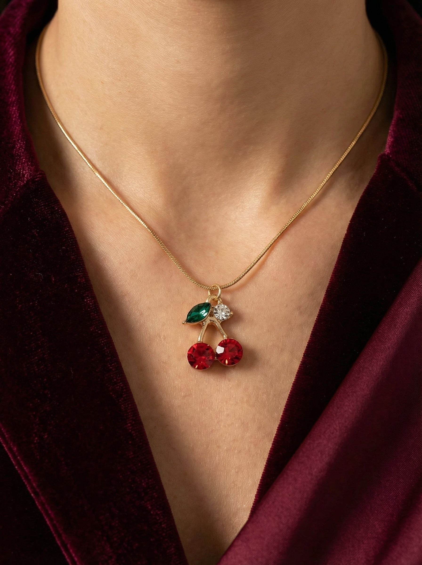 Cherry Charm Pendant