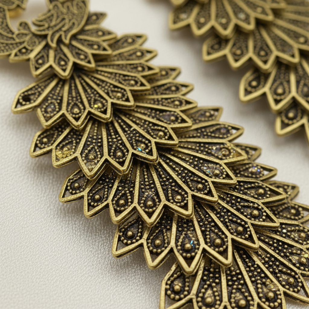 Elegant Multicolor Peacock Design Earrings – Handmade Indian Ethnic Jewelry for Women