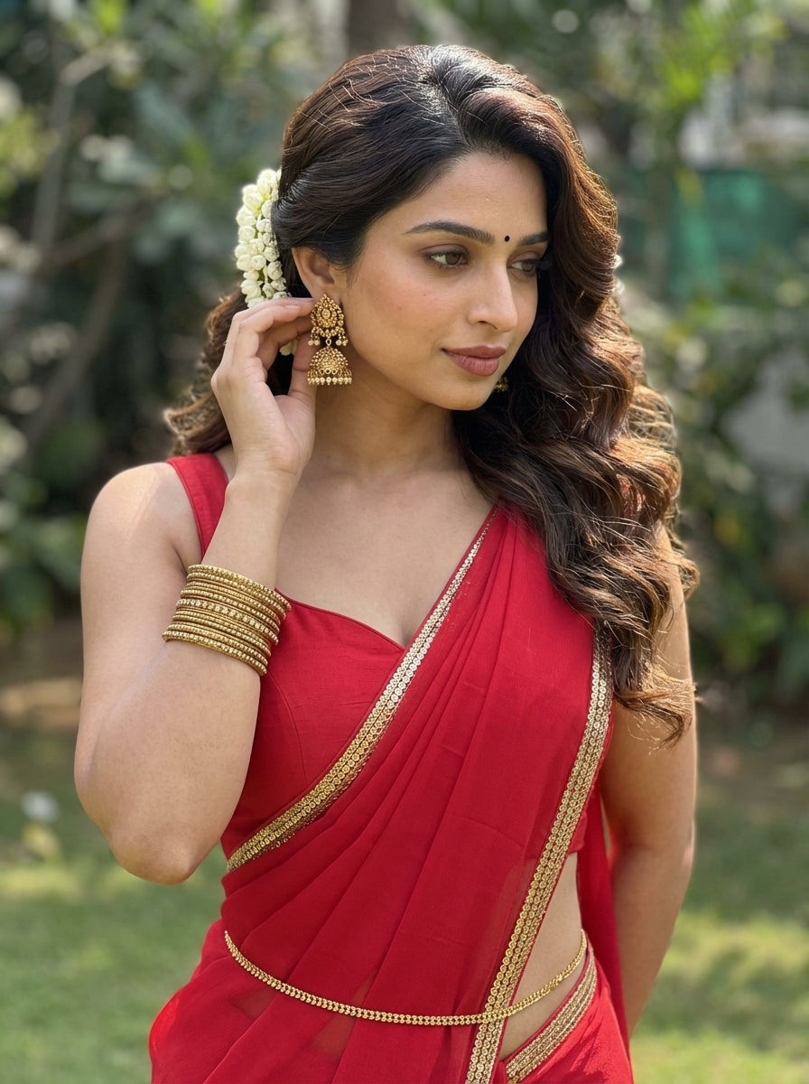 Elephant Motif Silver Earrings - The Rivaaz